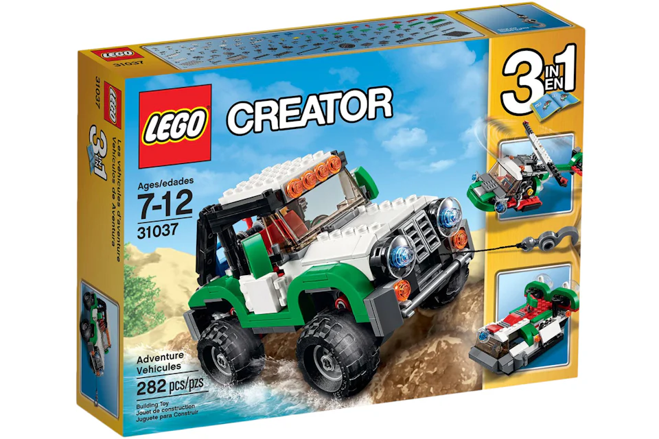 LEGO Creator Adventure Vehicles Set 31037
