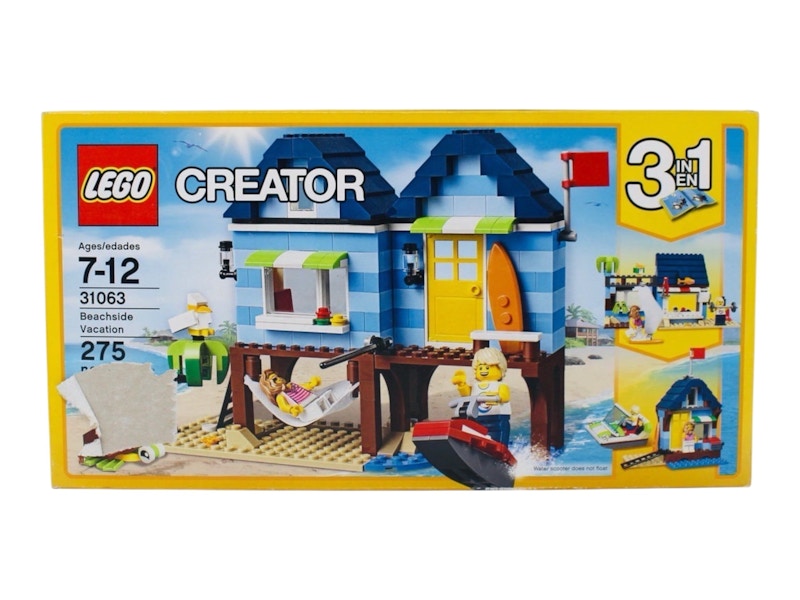 LEGO Creator Set per le vacanze sulla spiaggia 31063