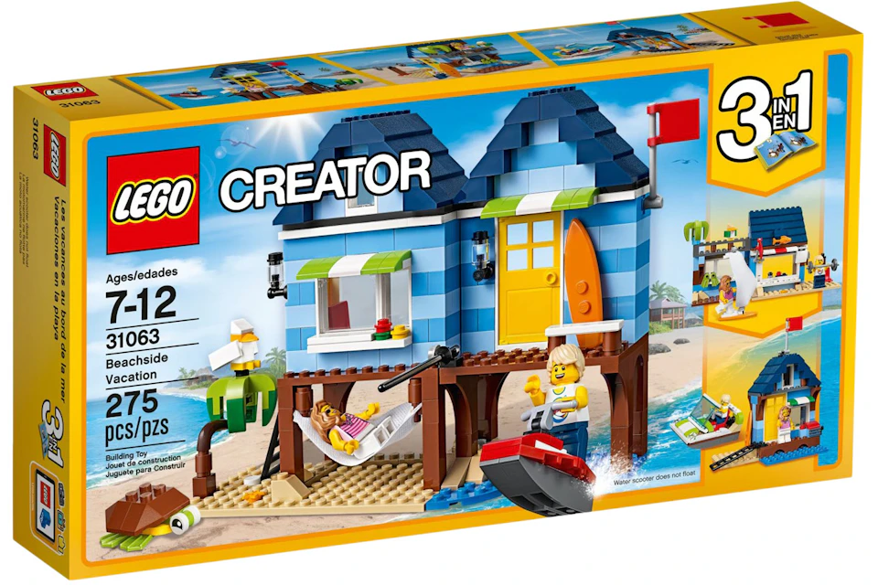 LEGO Creator Beachside Vacation Set 31063