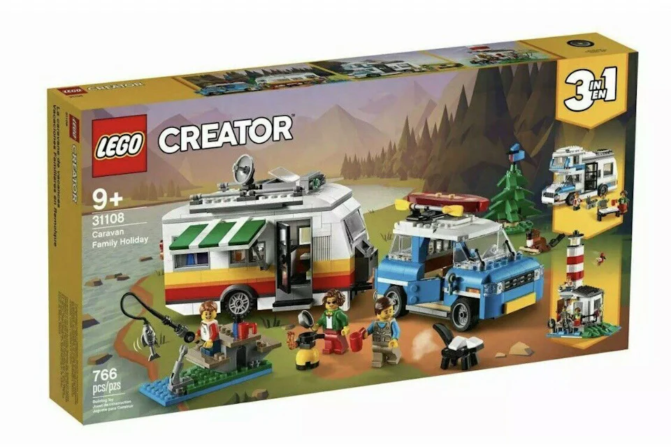 LEGO Creator Caravan Family Holiday Set 31108