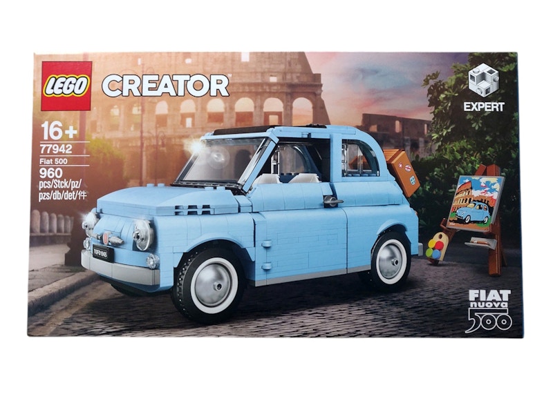 LEGO Creator Fiat 500 UK Exclusive Set 77942 Blue