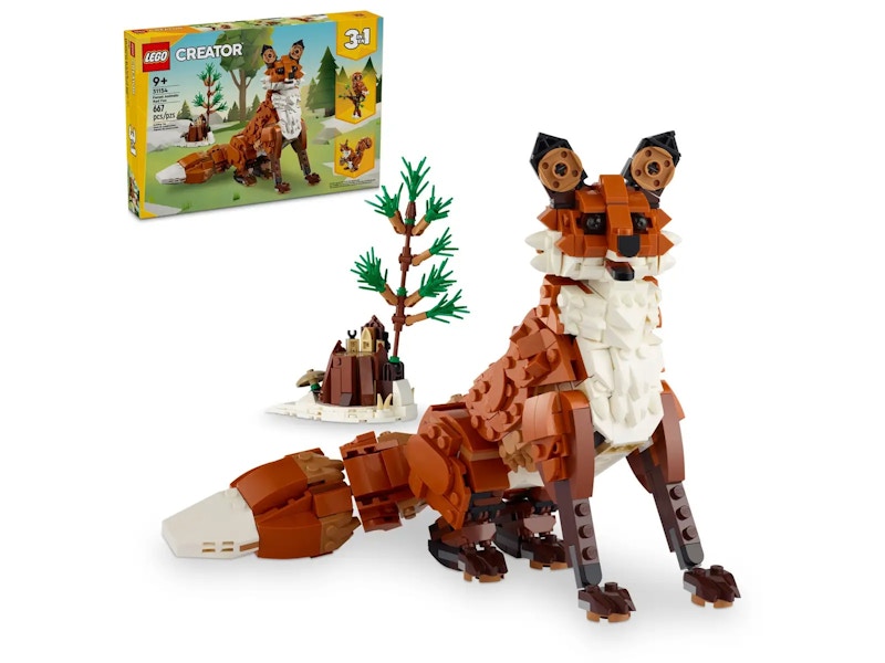 LEGO Creator Forest Animals: Red Fox Set 31154 - US