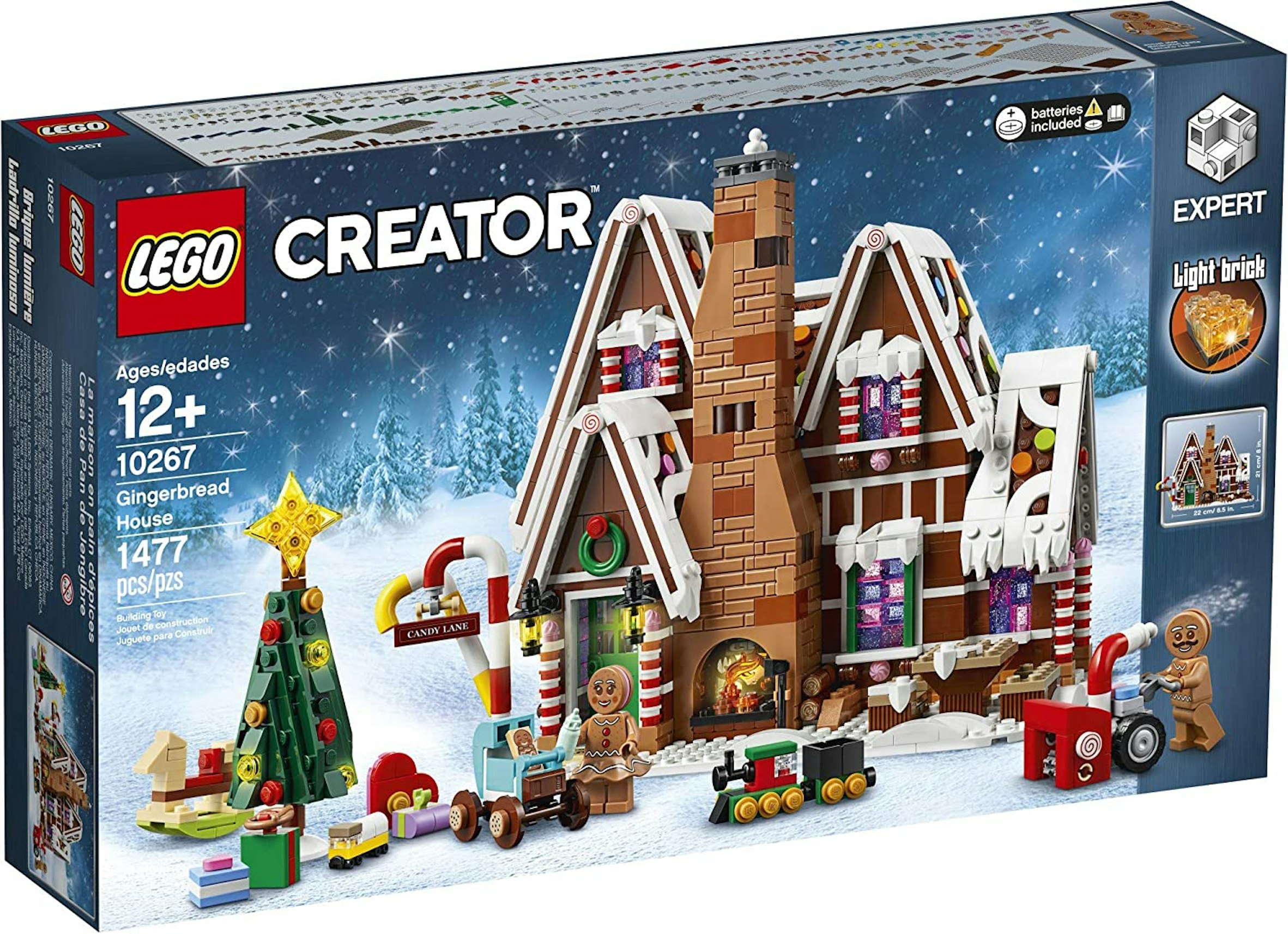 storhedsvanvid Rendition konsonant LEGO Creator Gingerbread House Set 10267 - US