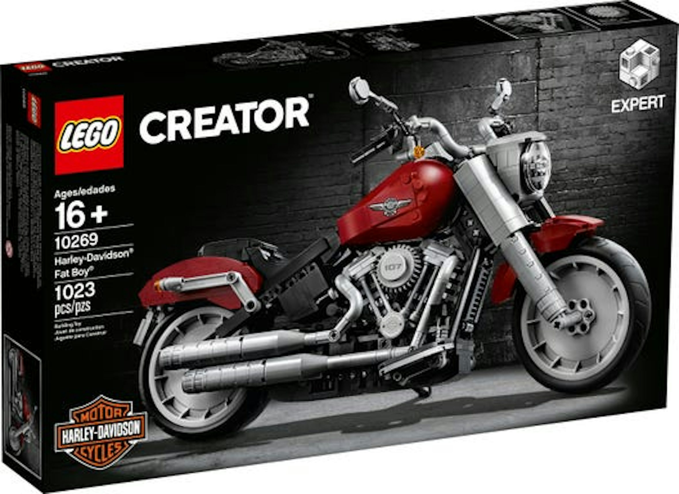 LEGO Harley-Davidson Fat Boy motocycle rolls onto the scene - 9to5Toys