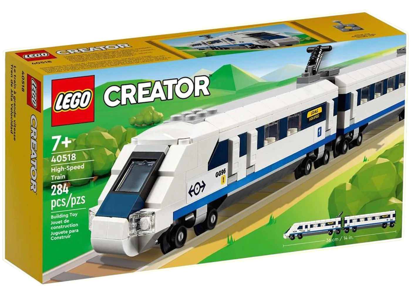 LEGO Creator High-Speed Train Set 40518 - FW21 - US