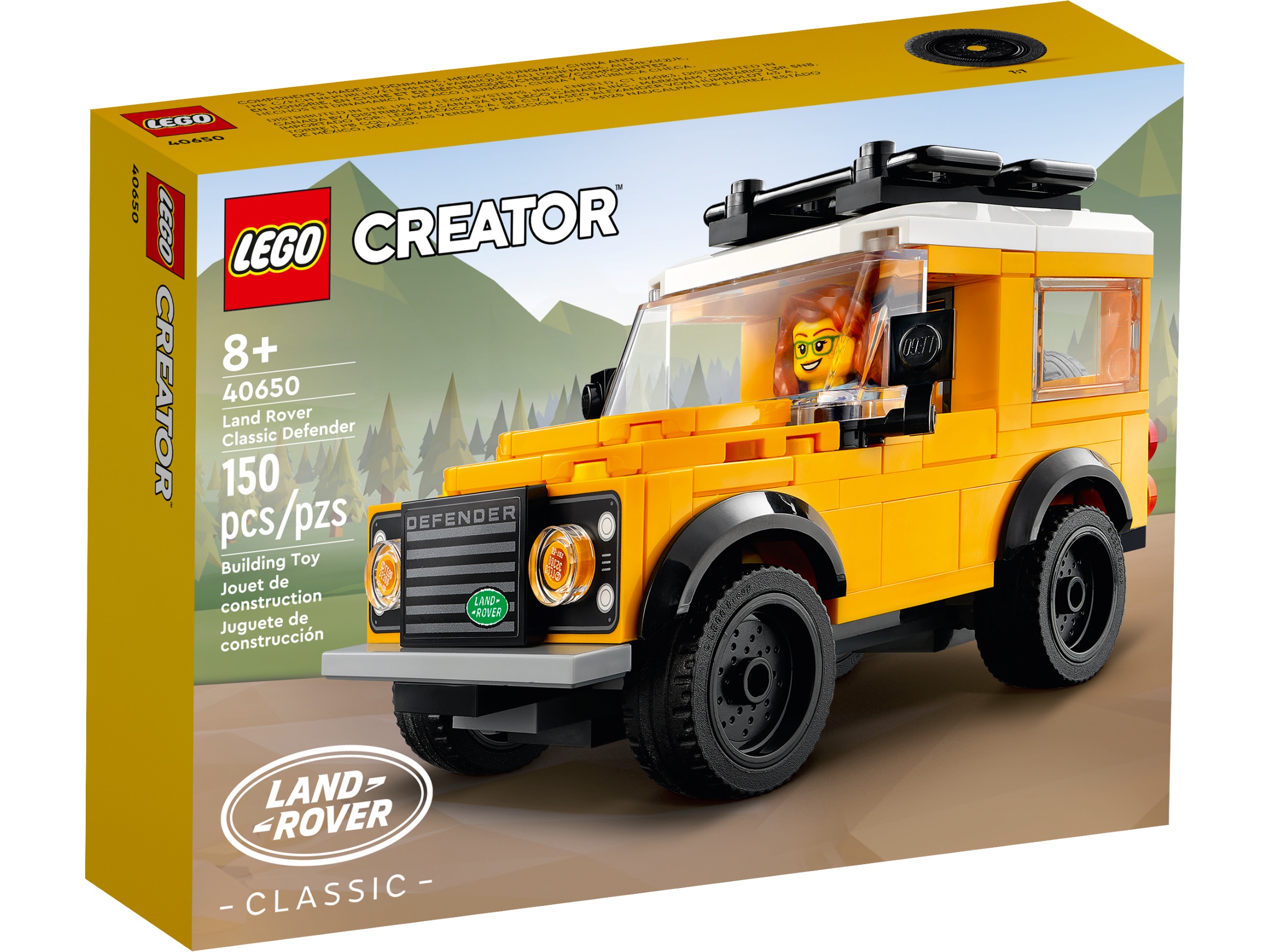 LEGO Creator Land Rover Classic Defender Set 40650 - US