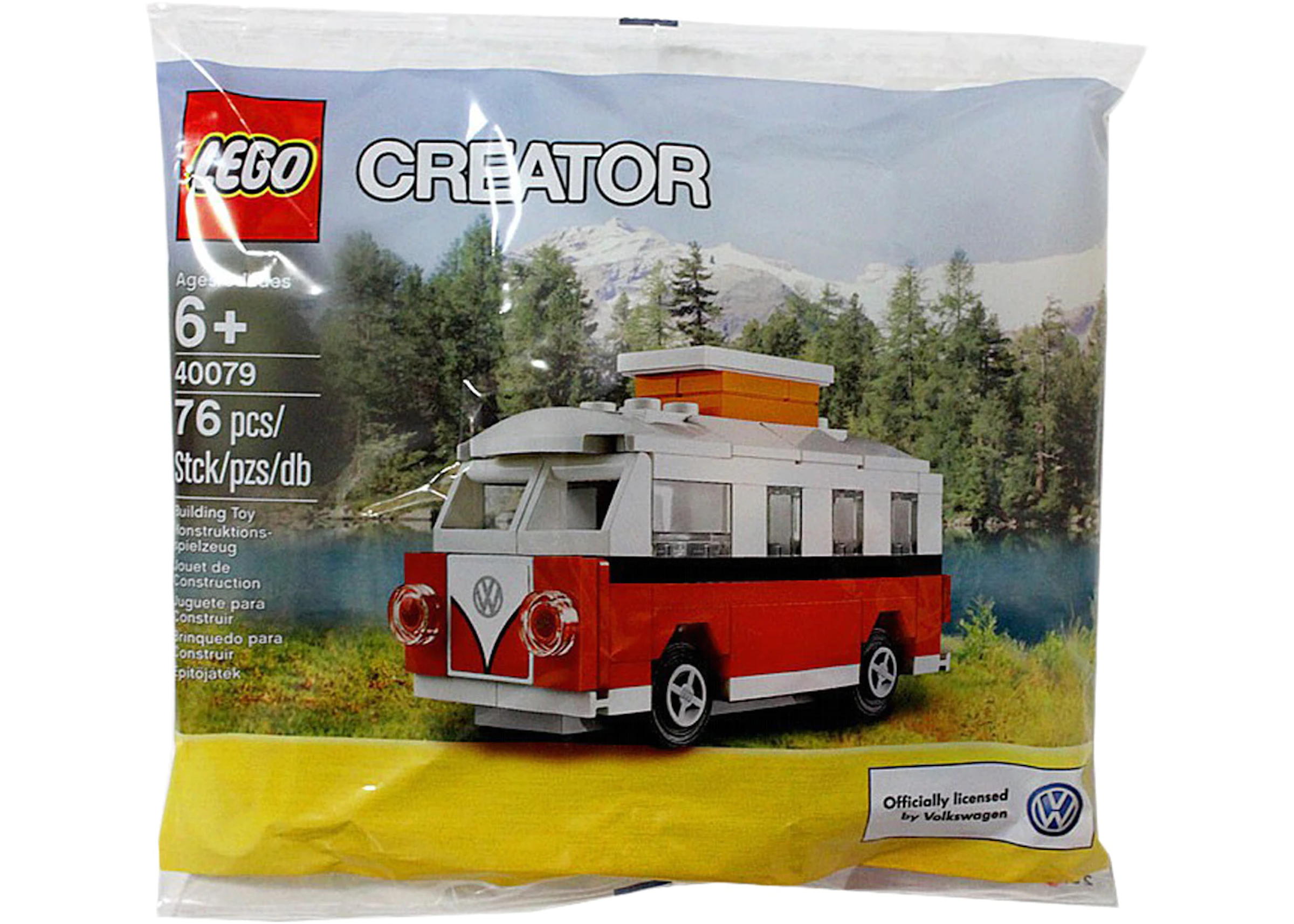 Creator VW T1 Camper Van Set - US