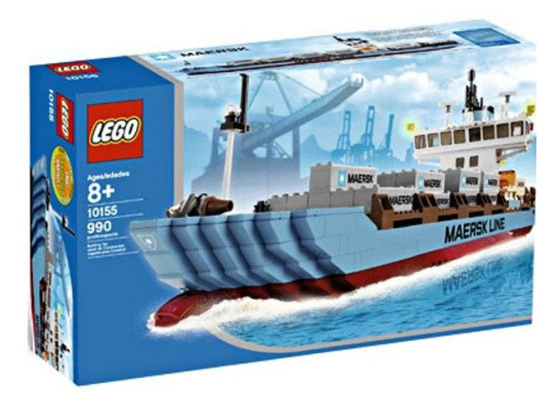 レゴ マースクラインコンテナ船 10155おもちゃ