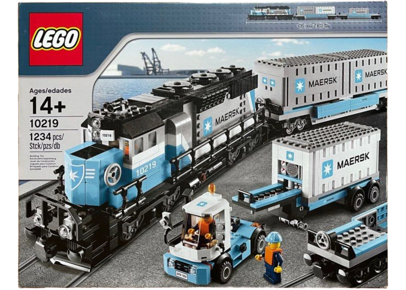 LEGO Creator Set di trenini Maersk 10219 IT - Main Image
