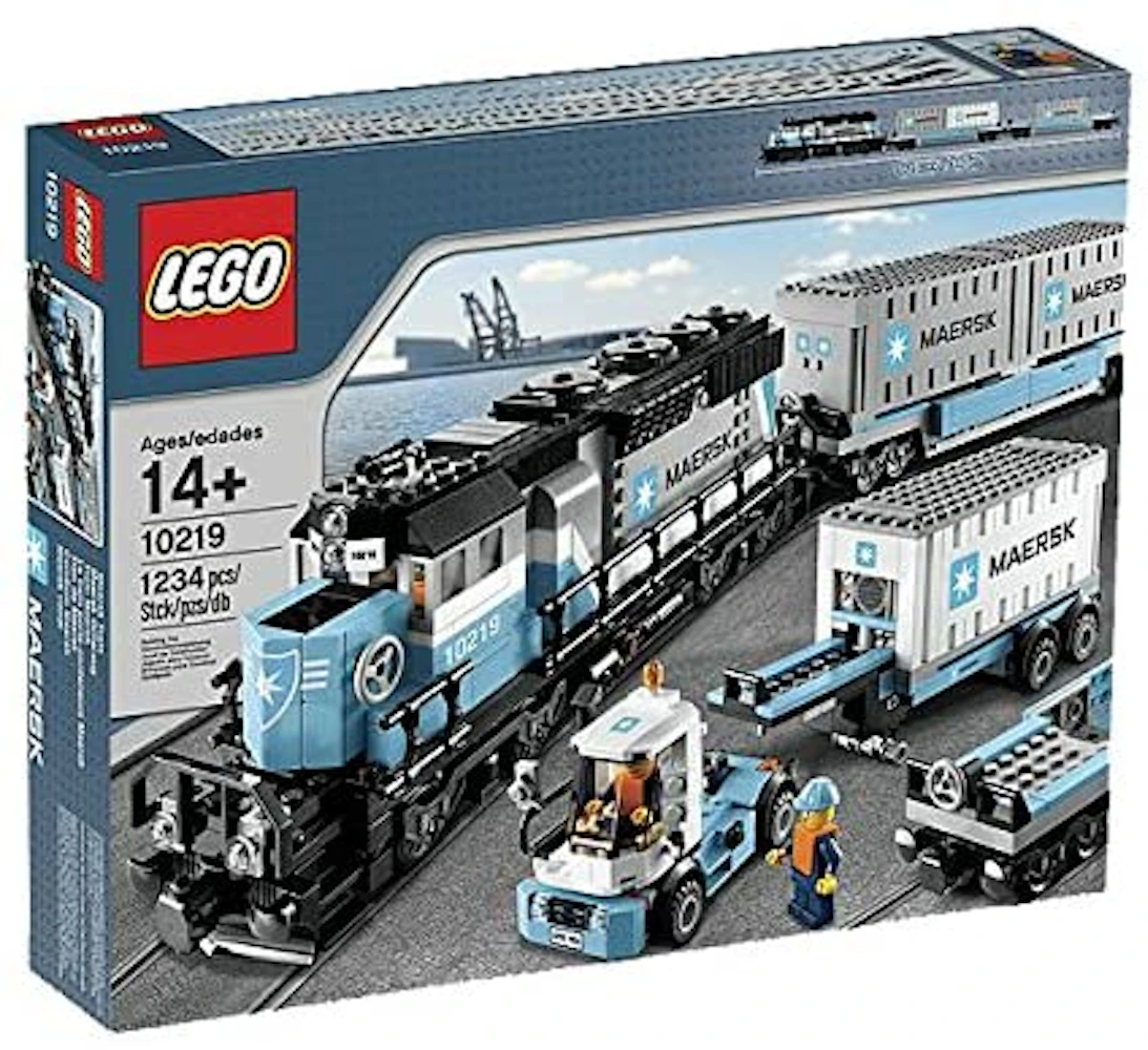 emne halvt perler LEGO Creator Maersk Train Set 10219 - US