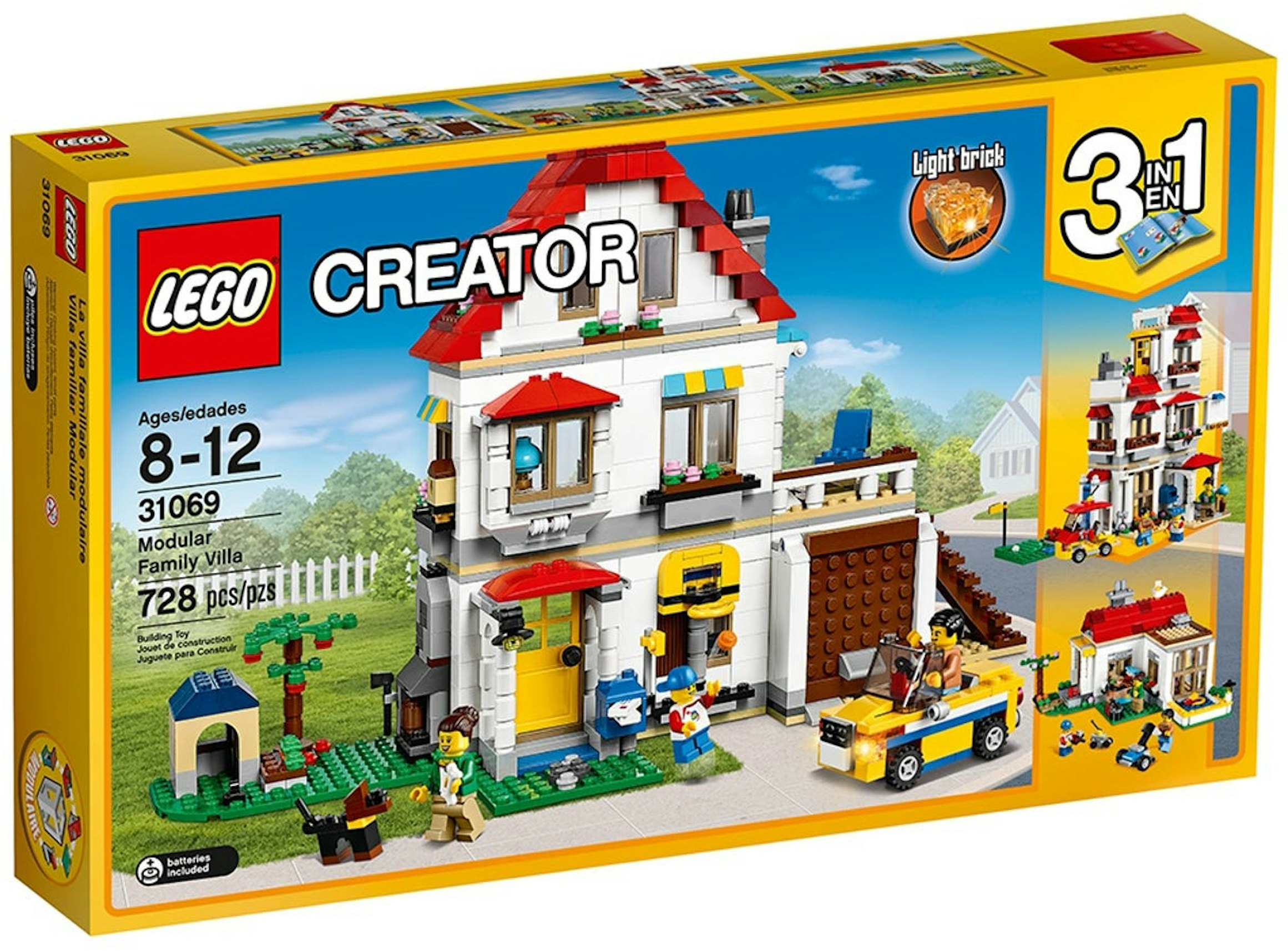 Let at ske notifikation pegefinger LEGO Creator Modular Family Villa Set 31069 - US