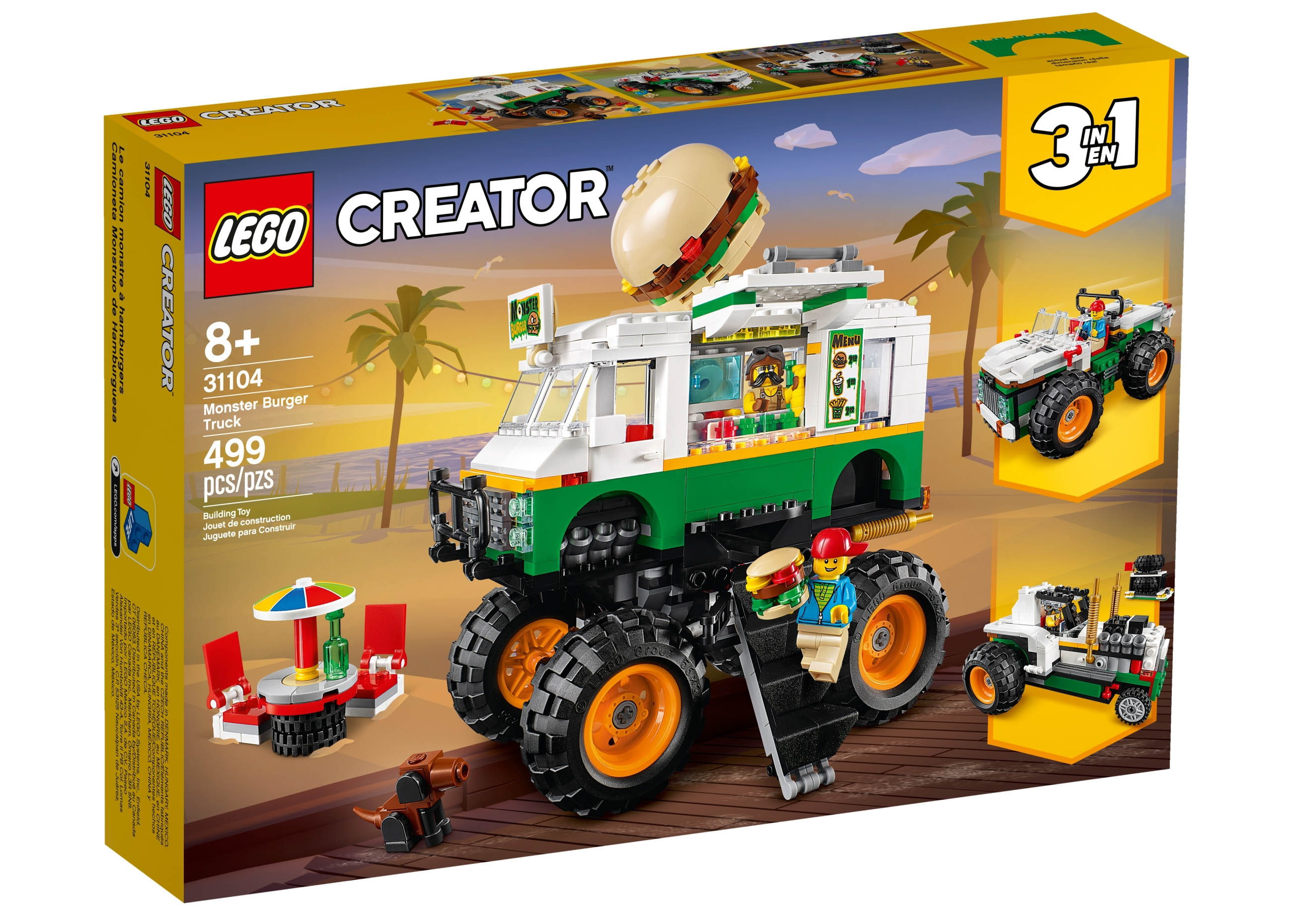 LEGO Creator Monster Burger Truck Set 31104