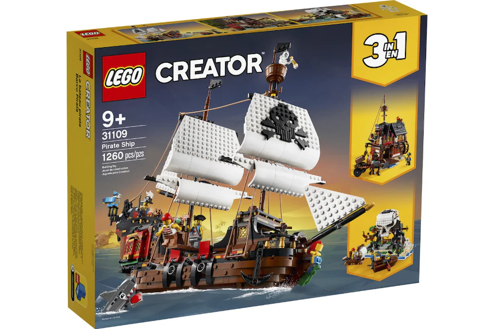 LEGO Creator Pirate Ship Set 31109