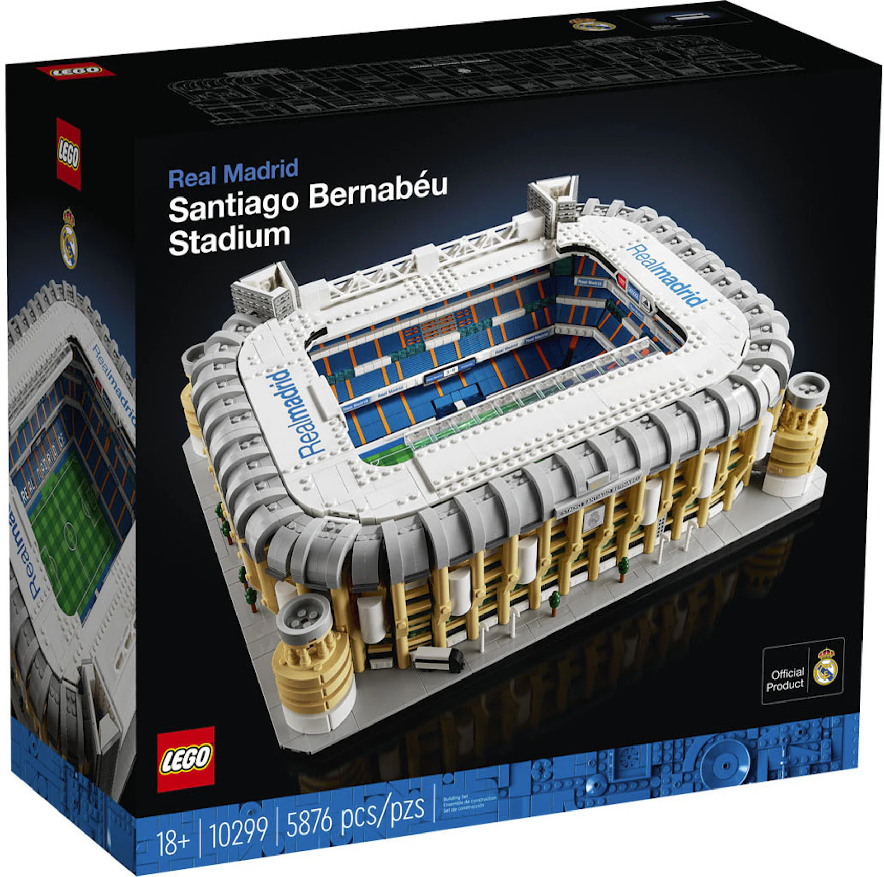 LEGO Creator Real Madrid Santiago Bernabeu Stadium Set 10299 - ES