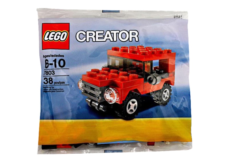 Lego cheap red jeep