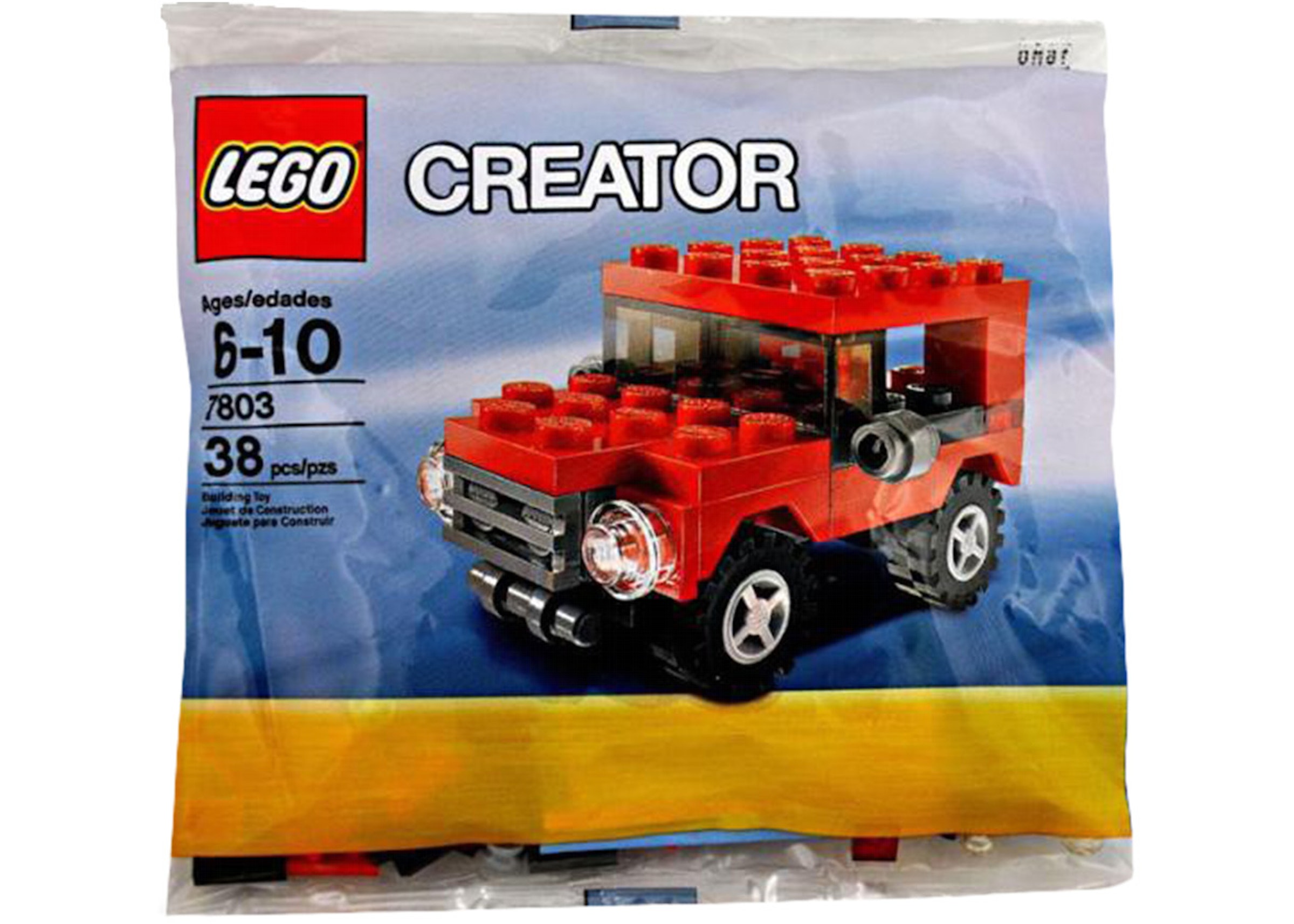 Lego Creator Red Jeep Set 7803 - Kr