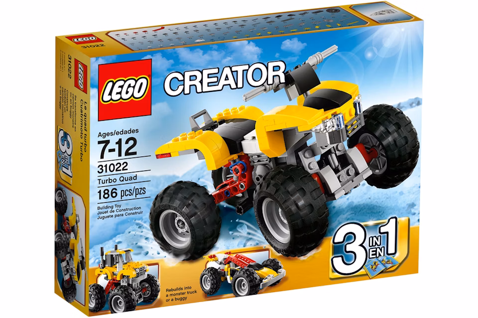 LEGO Creator Turbo Quad Set 31022