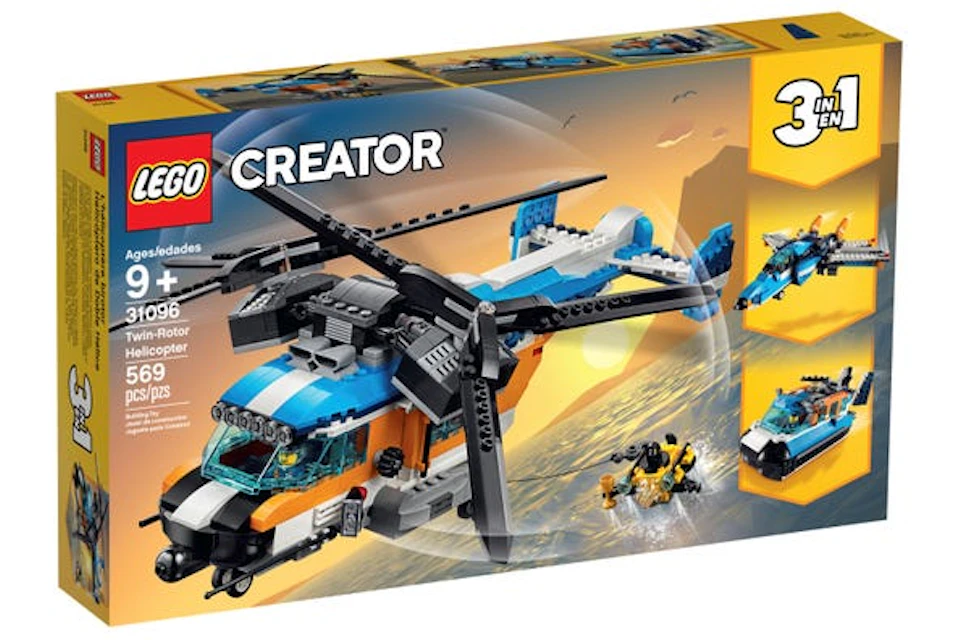 LEGO Creator Twin-Roto Helicopter Set 31096