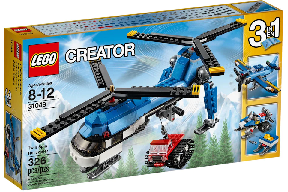 LEGO Creator Twin Spin Helicopter Set 31049