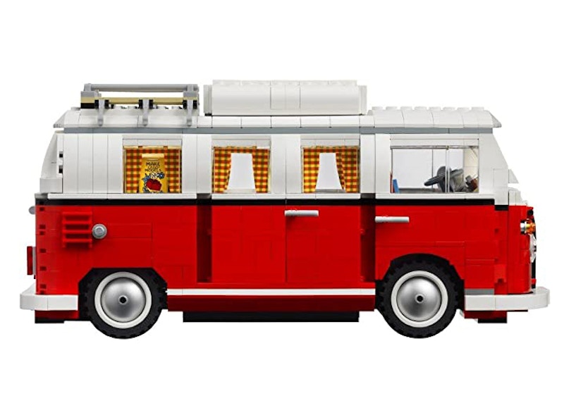 LEGO Creator Volkswagen T1 Camper Set 10220 1332 Piece Red US