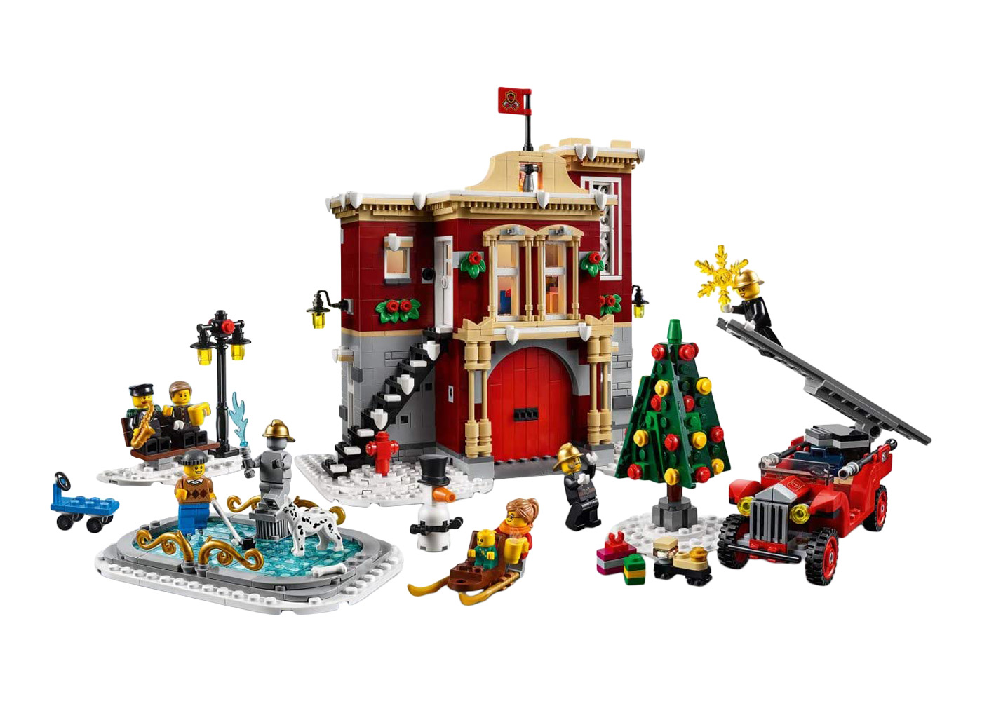 Lego winter sale firehouse