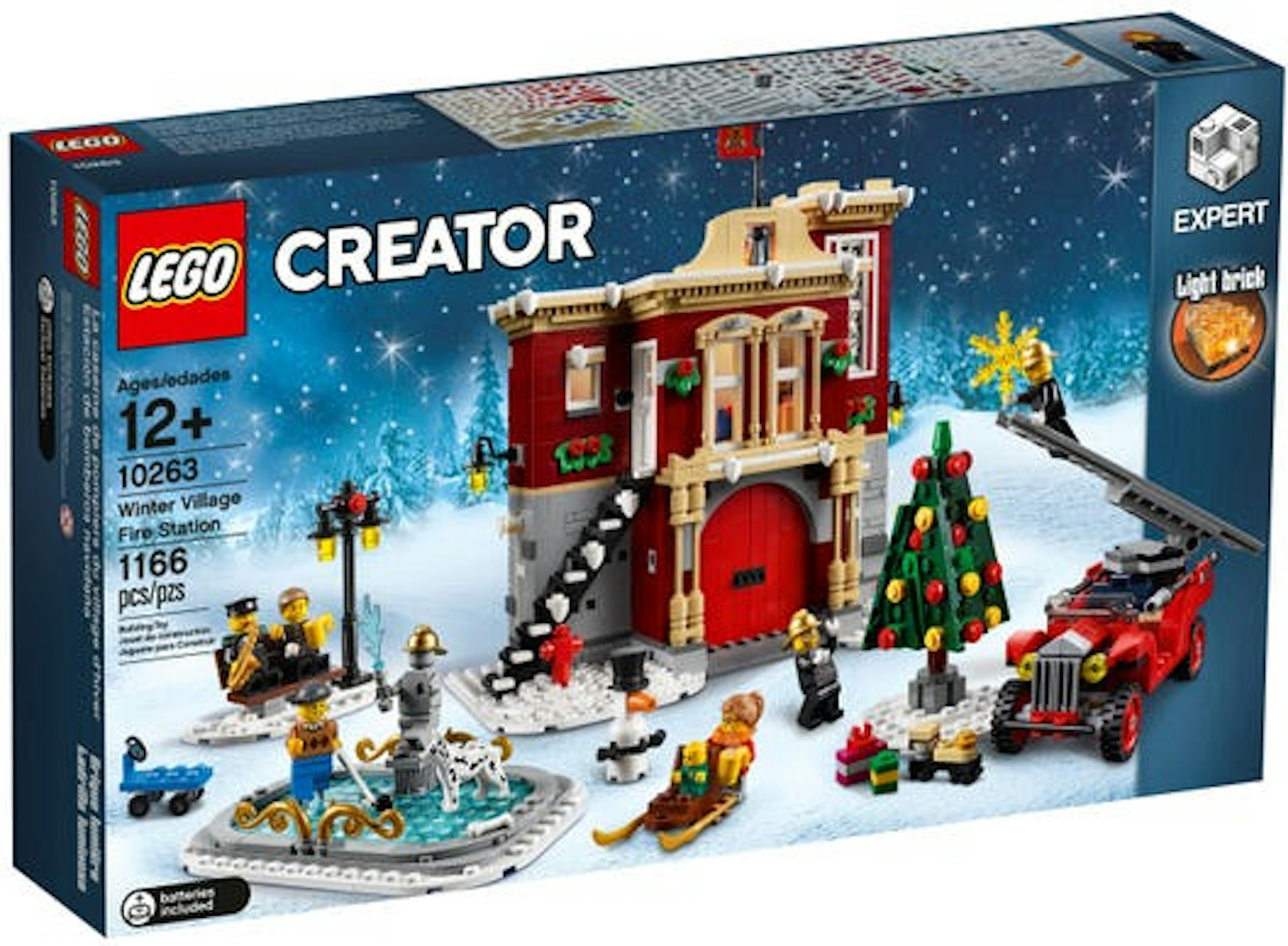 LEGO Creator Winter Village Fire Station Set US