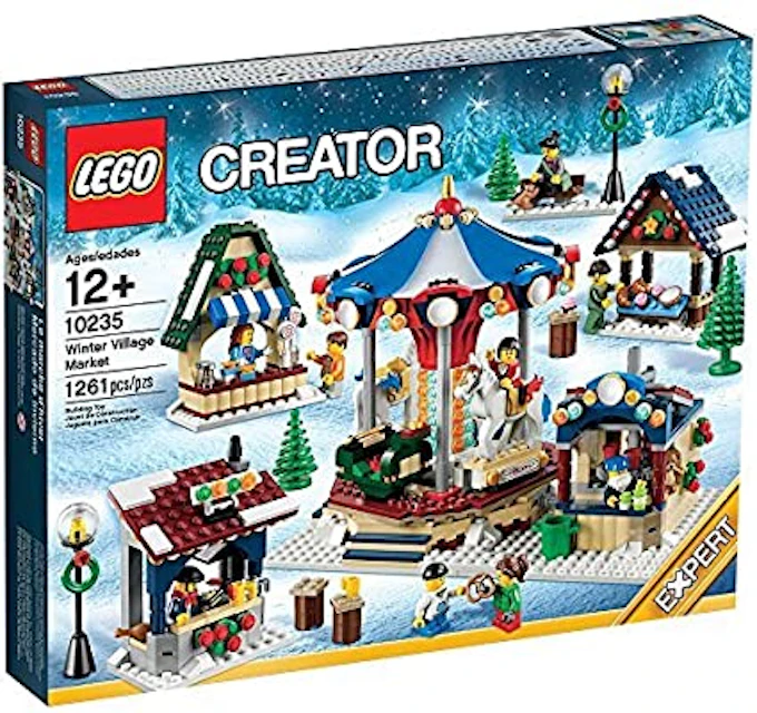 Ijzig wandelen Tandheelkundig LEGO Creator Winter Village Market Set 10235 - US