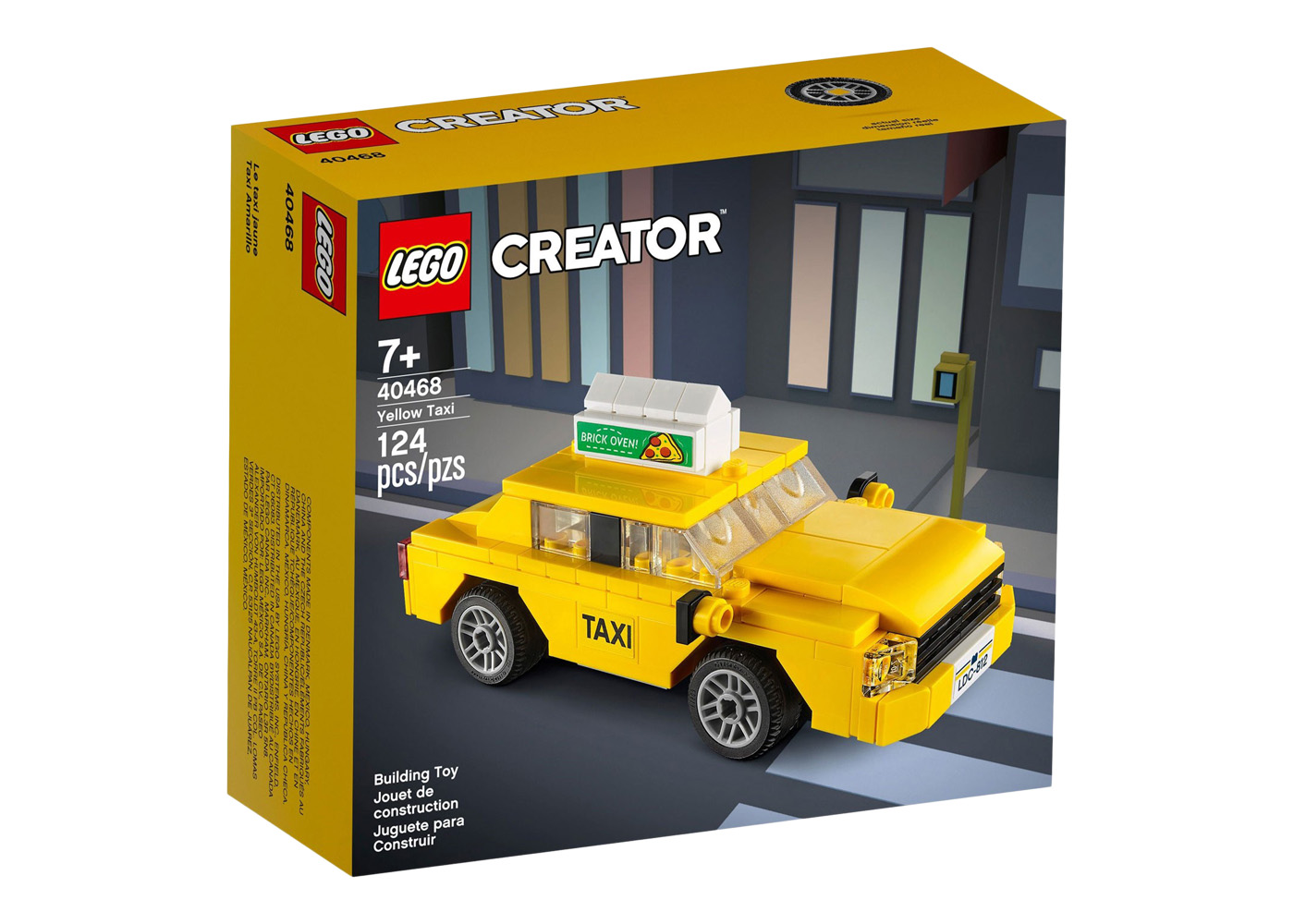 LEGO Creator Yellow Taxi Set 40468 - US
