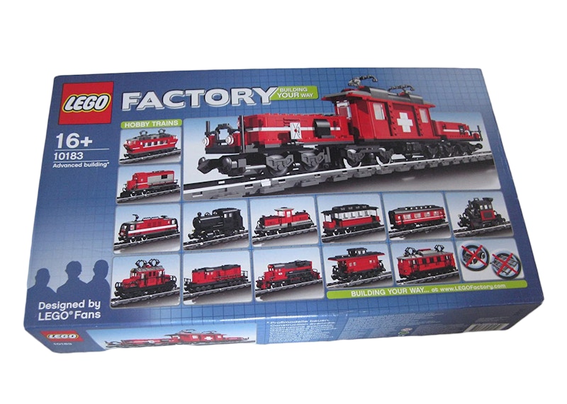 LEGO Custom Factory Hobby Train Set 10183 Red