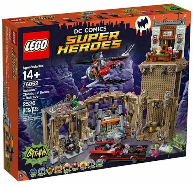 LEGO DC Comics Super Heroes Batman Classic TV Series Batcave Set 76052 - US