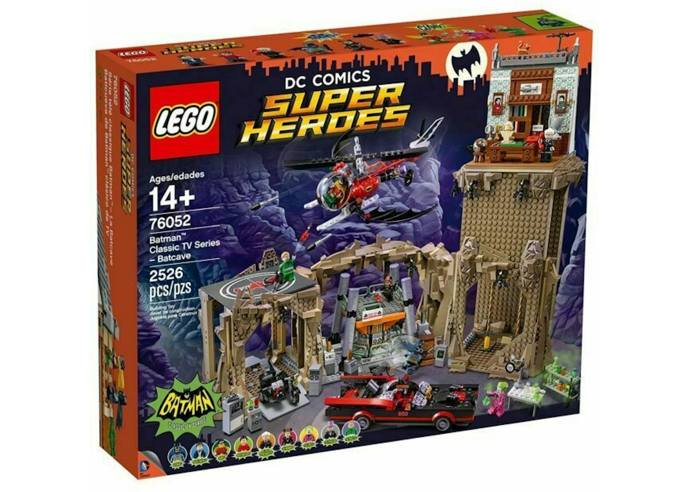 LEGO DC Comics Super Heroes Classic TV Series Batcave Set 76052 - US