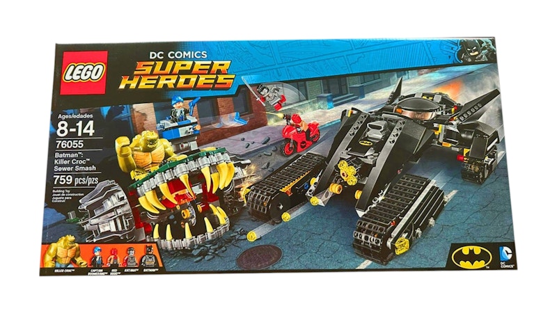 LEGO DC Comics Super Heroes Batman: Killer Cros Sewer Smash Set