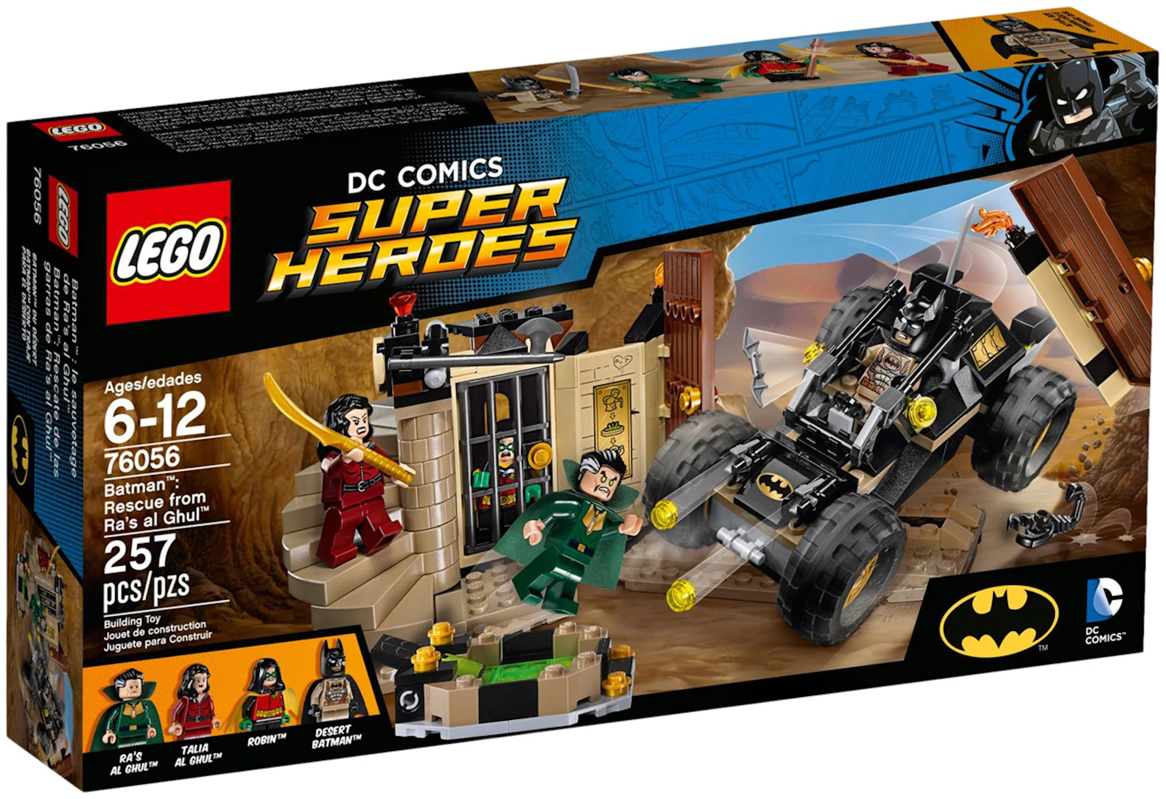 S t Cuervo Delicioso LEGO DC Comics Super Heroes Batman: Rescue from Ra's al Ghul Set 76056 -  SS16 - ES