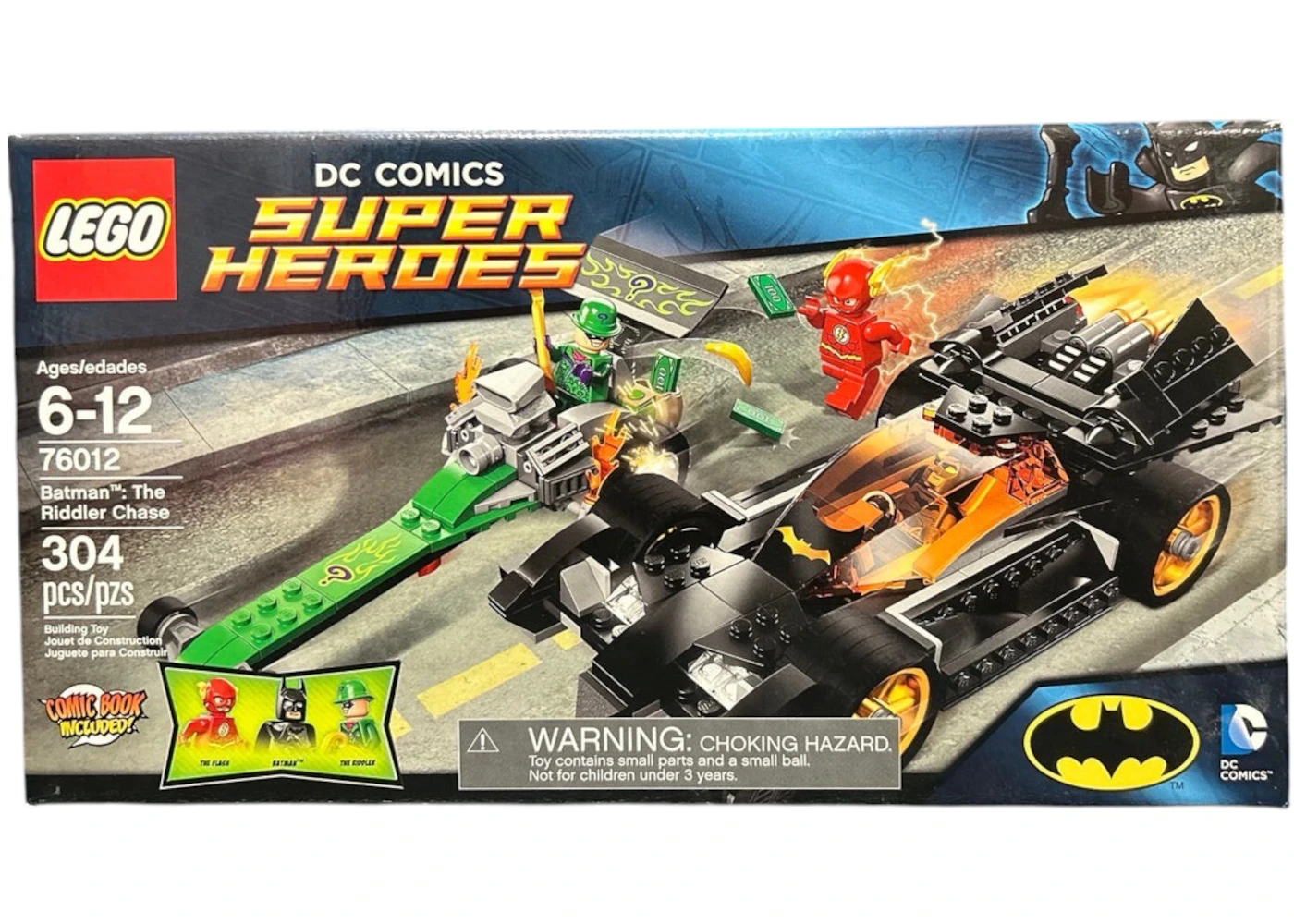 LEGO DC Comics Super Heroes Batman: The Riddler Chase Set 76012 - US