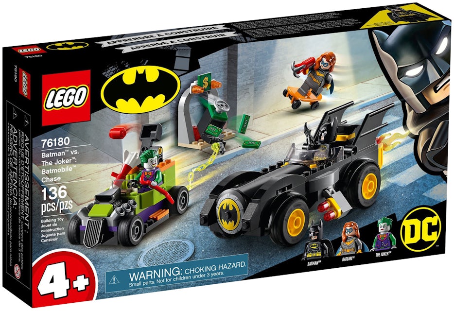 LEGO DC Comics Super Heroes Batman vs. The Joker: Batmobile Chase Set 76180  - SS19 - US