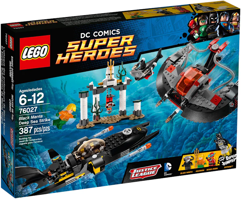 LEGO DC Comics Super Heroes Black Manta Deep Sea Strike Set 76027 - SS15 -  US
