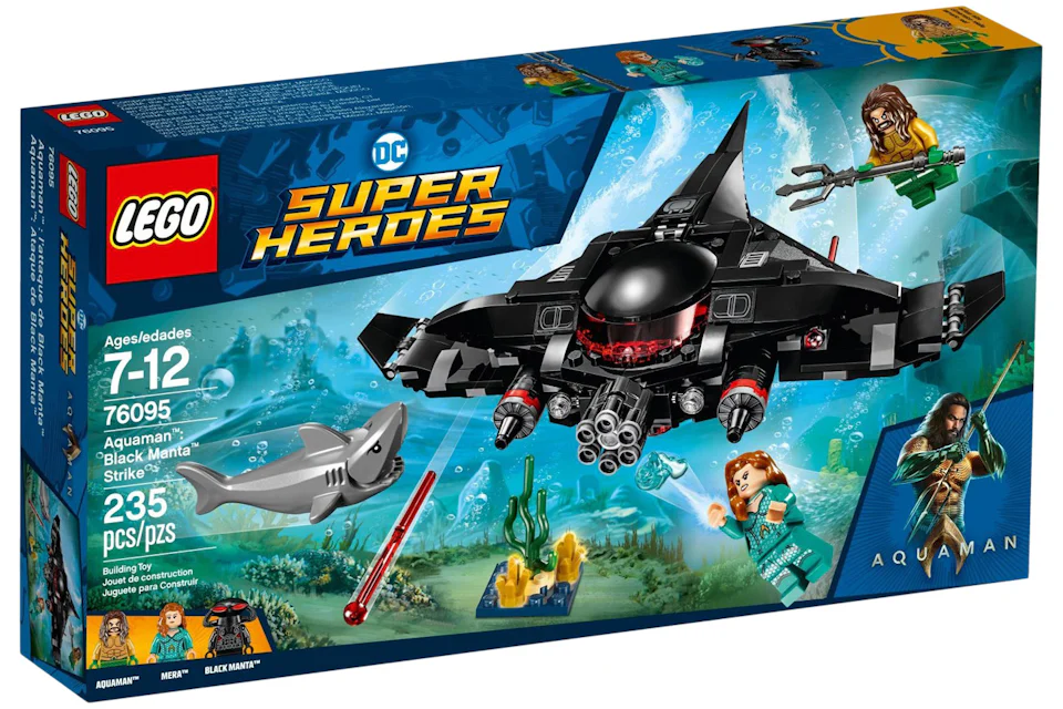 LEGO DC Comics Super Heroes Black Manta Strike Set 76095