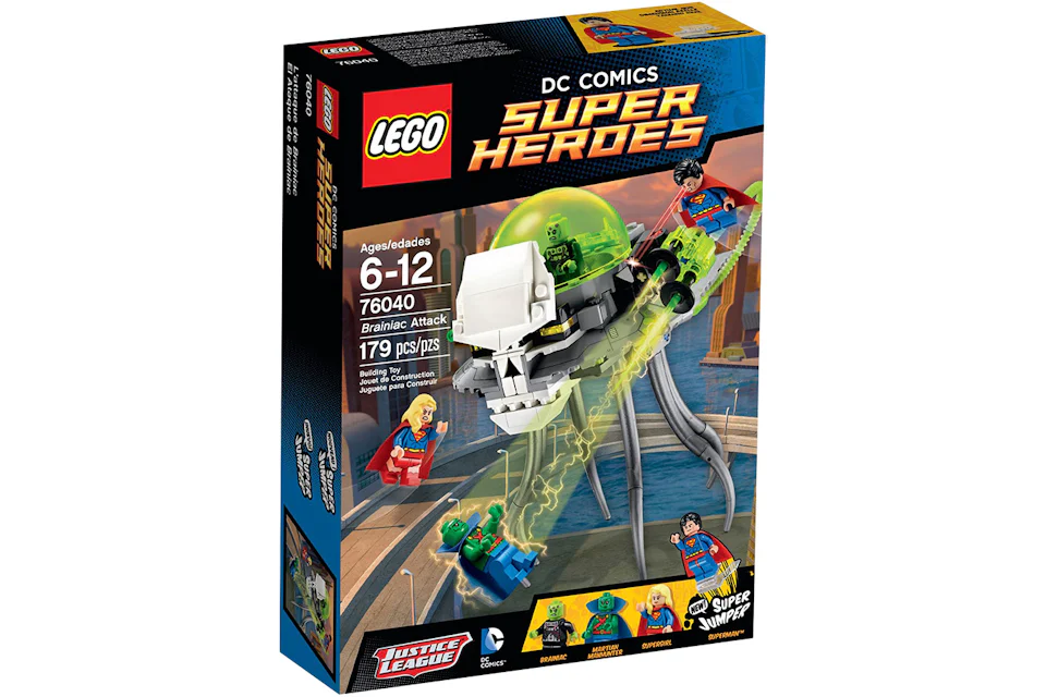 LEGO DC Comics Super Heroes Brainiac Attack Set 76040