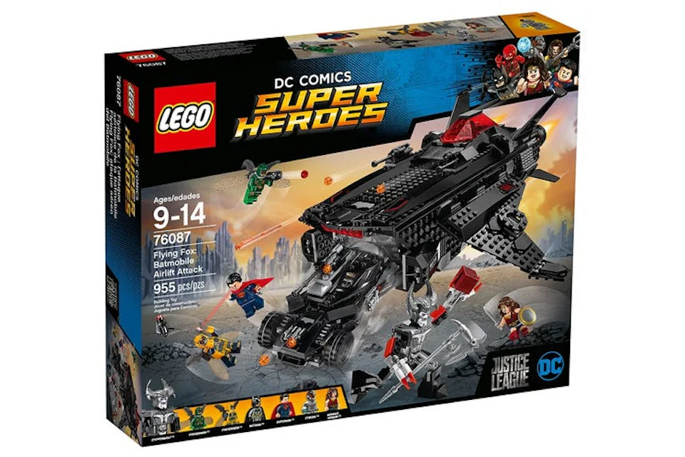 LEGO DC Comics Super Heroes Flying Fox: Batmobile Airlift Attack Set 76087