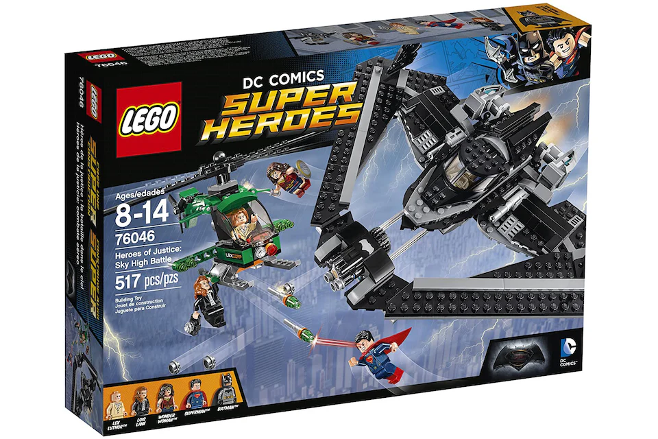 LEGO DC Comics Super Heroes Heroes of Justice: Sky High Battle Set 76046