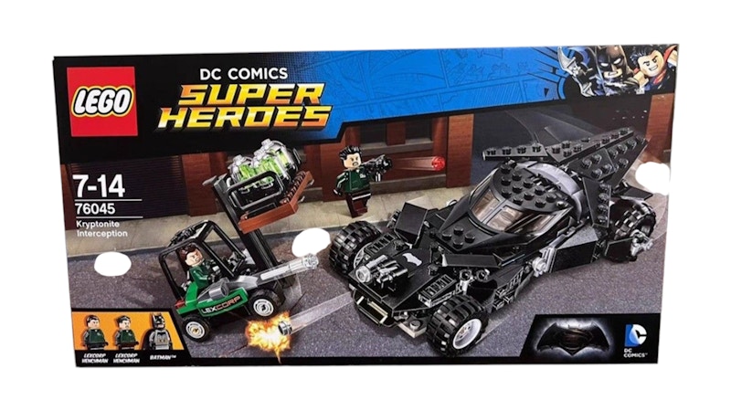 LEGO DC Comics Super Heroes Kryptonite Interception Set 76045
