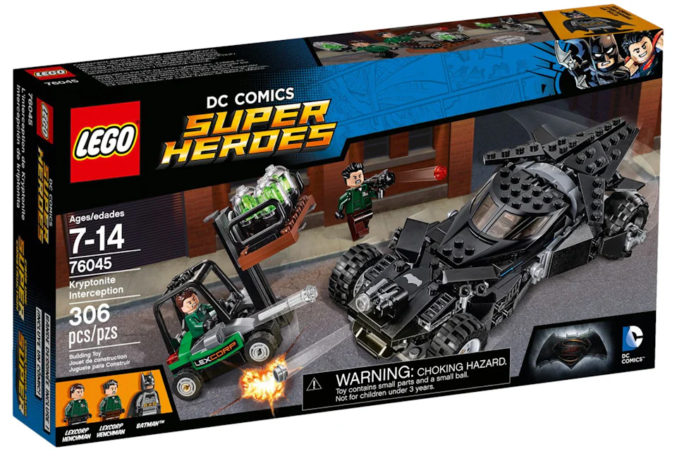 LEGO DC Comics Super Heroes Kryptonite Interception Set 76045