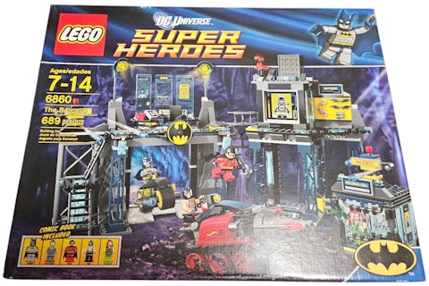 Baticueva Lego LEGO DC Comics Super Héroes La Baticueva Set 6860 US