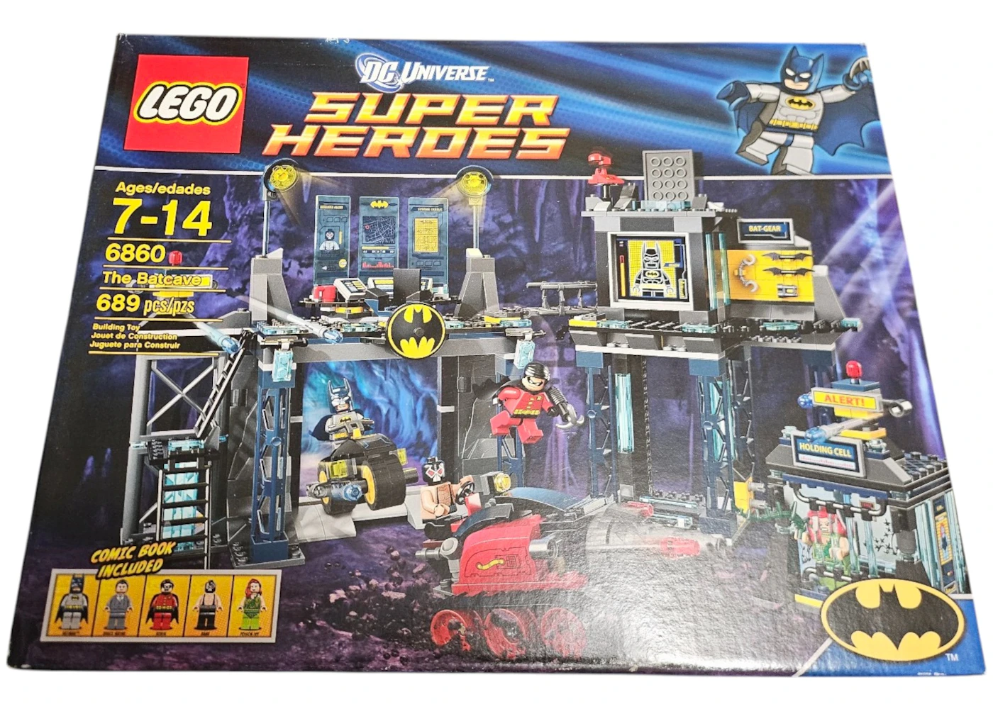 LEGO DC Comics Super Heroes The Batcave Set 6860 US