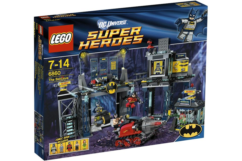 teenagere Medicinsk hjemmehørende LEGO DC Comics Super Heroes The Batcave Set 6860 - FW11 - US