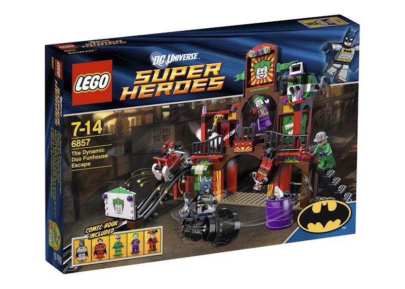 LEGO DC Comics Super Heroes The Dynamic Duo Funhouse Escape Set