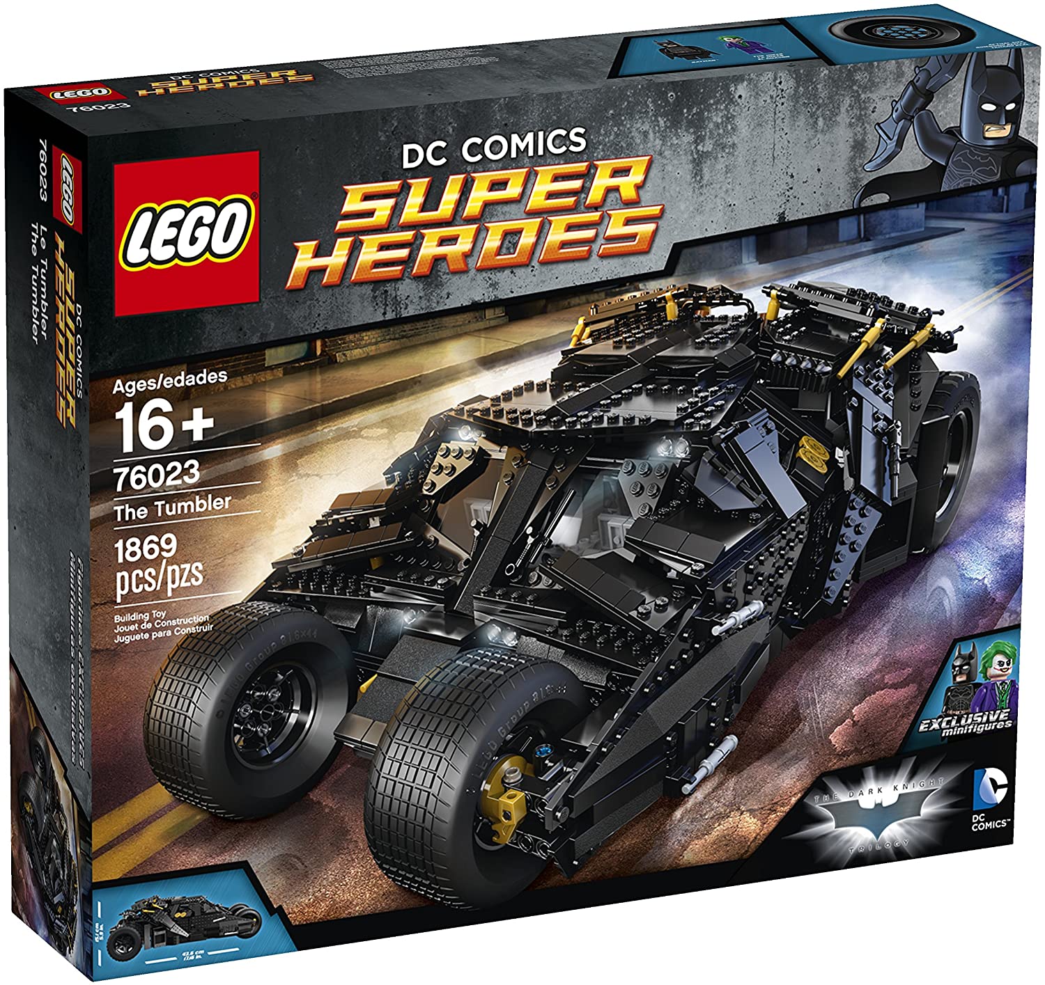 LEGO DC Batman Batmobile Pursuit of The Joker Set 76119 - GB