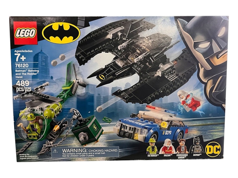 LEGO DC Comics Super Heros Batwing and The Riddler Heist Set 76120