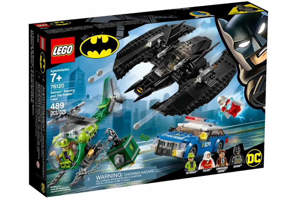 LEGO DC Comics Super Heros Batwing and The Riddler Heist Set 76120