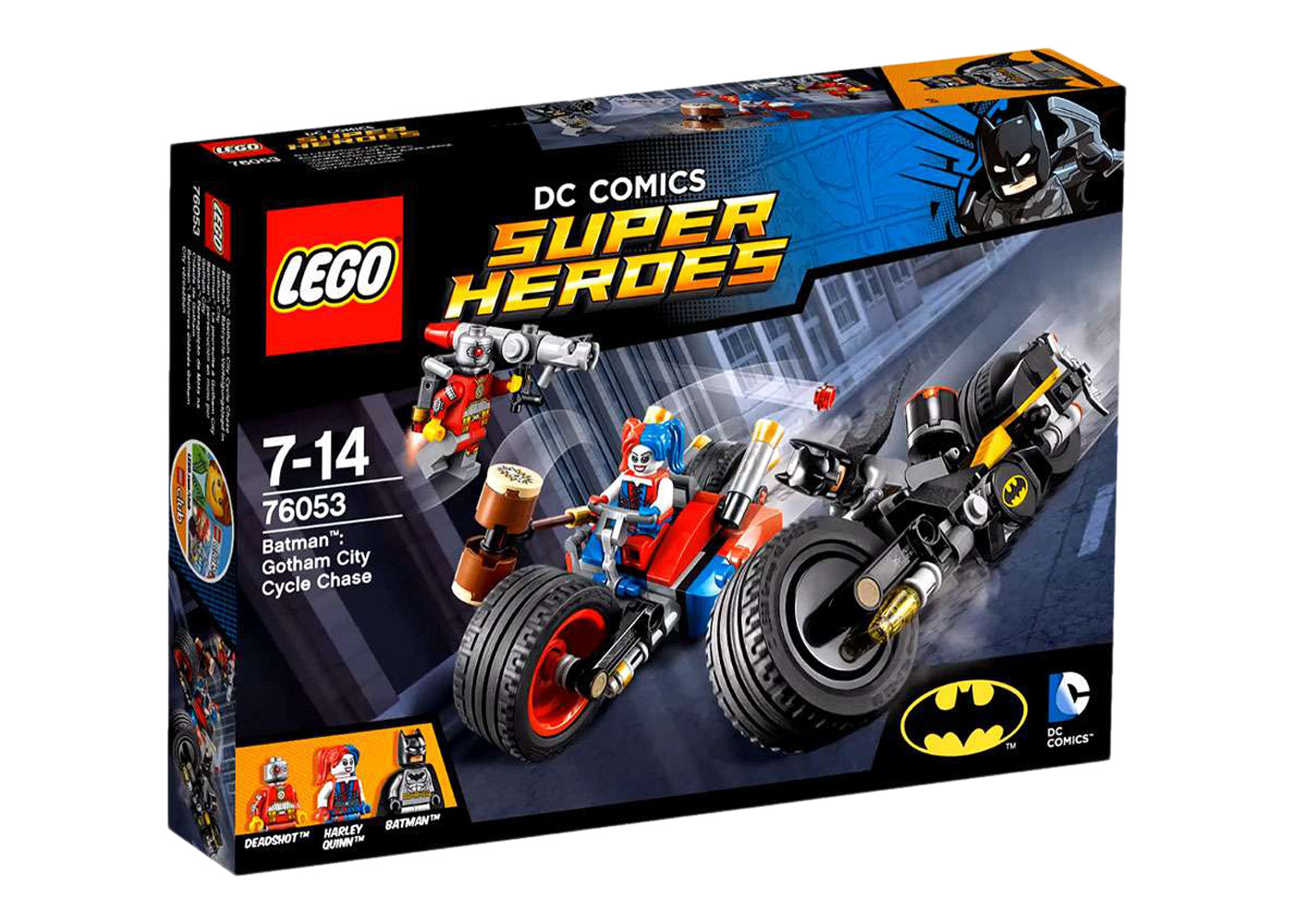 LEGO DC Super Heroes Gotham City Cycle Chase Set 76053 - GB